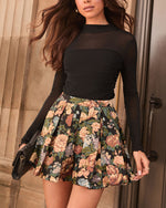 Levien Pleated Tapestry Shorts