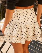 Untamed Love Ruffle Heart Mini Skirt