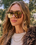 Alto Tortoise Shell Aviator Sunglasses