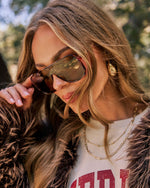 Alto Tortoise Shell Aviator Sunglasses