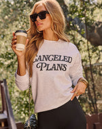 Canceled Plans Fleece Graphic Sweatshirt