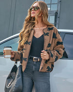 Equestrian Trail Fleece Horse Motif Jacket