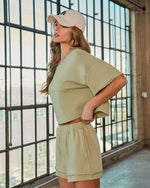 Slow Living Boxy Fleece Tee