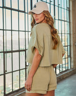 Slow Living Boxy Fleece Tee