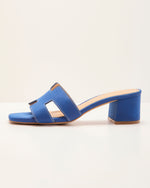 Aziel Vegan Leather H Strap Mules