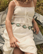 Festival Moonrise Western Turquoise Chain Belt