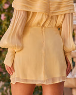 Dellie Embellished Mini Skirt