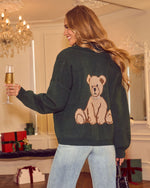 Woodland Charm Knit Teddy Cardigan