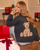Woodland Charm Knit Teddy Cardigan