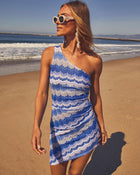 Kori Abstract Cover Up Mini Dress