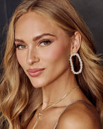 Clear % Park Avenue Statement Earrings-4