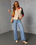 Celinda Knit Colorblock Cardigan