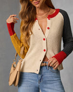 Celinda Knit Colorblock Cardigan