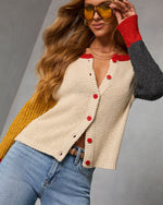 Celinda Knit Colorblock Cardigan