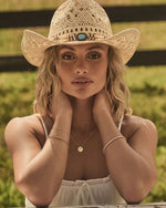 Coastal Cowboy Western Straw Hat