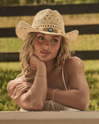 Coastal Cowboy Western Straw Hat