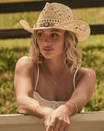 Coastal Cowboy Western Straw Hat