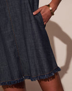 Alejandra Shift Denim Dress