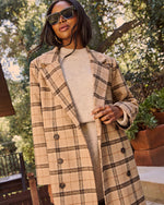 Cider Season Plaid Coat