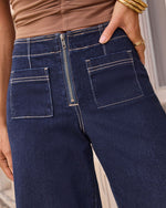 Raeley Super Stretch Wide Leg Jeans