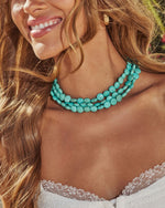 Saltwater Serenade Layered Beaded Necklace