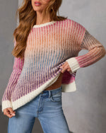 New Mood Multi Color Knit Sweater