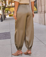 Forward Feeling Satin Joggers