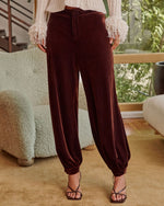 Forward Feeling Velvet Joggers