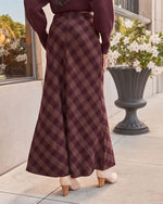Mae Lynn Plaid Maxi Skirt