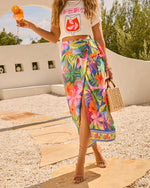 Darla Wrap Midi Skirt