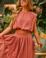 Opening Note Bubble Hem Top
