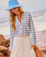 Tesley Striped Cardigan