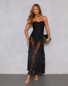 Loverly Slip Lace Maxi Dress