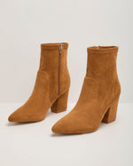 Marlan Faux Suede Booties
