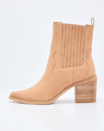 Camel % Cider Ridge Suede Booties-4