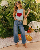 Decklan Super Stretch High Rise Wide Leg Jeans