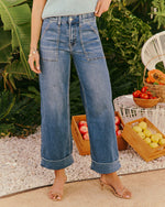 Decklan Super Stretch High Rise Wide Leg Jeans