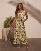 Sweet Days Waist Tie Jumpsuit