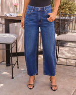 Huston High Rise Barrel Jeans