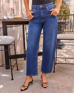 Huston High Rise Barrel Jeans