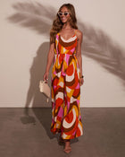 Adina Abstract Printed Jumpsuit