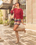 Brionie Plaid Mini Skirt
