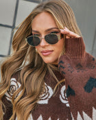 Alysin Round Frame Sunglasses