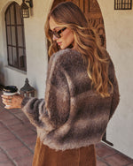 Donahue Fuzzy Knit Sweater