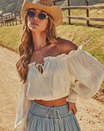 Prairie Rebel Off The Shoulder Top