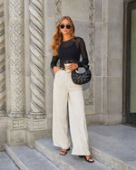 Jayden Sheer Long Sleeve Top