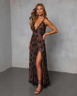 Harvest Kiss Lace Maxi Dress