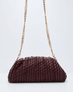 Wine % Dinner Guest Textured Pouch Clutch-4