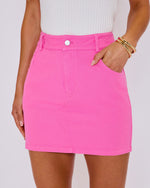 Harbor House Denim Mini Skirt