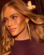 Goldie Tassel Rhinestone Earrings